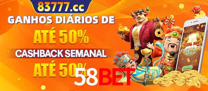 Anúncio de um membro ganhador do cassino 58BET que ganhou R$2.193.486,00 jogando o slot PG Fortune Tiger, com os mascotes do jogo comemorando o prêmio.