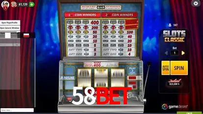 Descubra o Mundo do Cassino Online com 58BET